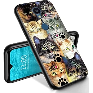 ryuithdjp for sharp rouvo v phone case paw cat design phone case for sharp rouvo v case tpu stylish protective cover