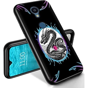 ryuithdjp for sharp rouvo v phone case dragon design phone case for sharp rouvo v case tpu stylish protective cover