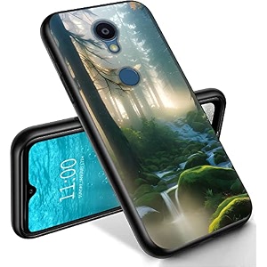 ryuithdjp for sharp rouvo v phone case forest design phone case for sharp rouvo v case tpu stylish protective cover