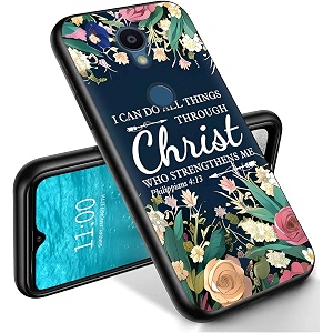 ryuithdjp for sharp rouvo v phone case bible quote design phone case for sharp rouvo v case tpu stylish protective cover