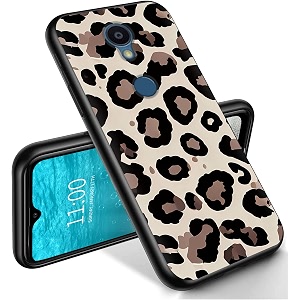 ryuithdjp for sharp rouvo v phone case leopard pattern design phone case for sharp rouvo v case tpu stylish protective cover