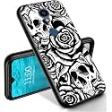 RYUITHDJP for Sharp Rouvo V Phone Case Roses Design, Phone Case for Sharp Rouvo V Case TPU Stylish Protective Cover