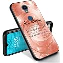 RYUITHDJP for Sharp Rouvo V Phone Case Inspirational Bible Design, Phone Case for Sharp Rouvo V Case TPU Stylish Protective Cover