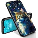RYUITHDJP for Sharp Rouvo V Phone Case Cat Design, Phone Case for Sharp Rouvo V Case TPU Stylish Protective Cover