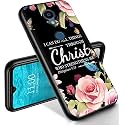 RYUITHDJP for Sharp Rouvo V Phone Case Christian Flowers Design, Phone Case for Sharp Rouvo V Case TPU Stylish Protective Cover
