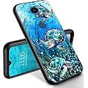 RYUITHDJP for Sharp Rouvo V Phone Case Turtle Cute Design, Phone Case for Sharp Rouvo V Case TPU Stylish Protective Cover