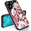 RYUITHDJP for Sharp Rouvo V Phone Case Roses Girl Design, Phone Case for Sharp Rouvo V Case TPU Stylish Protective Cover