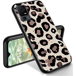 ryuithdjp for tcl 40 xe phone case 65634 leopard pattern design phone case for tcl 40 xe case tpu stylish protective cover