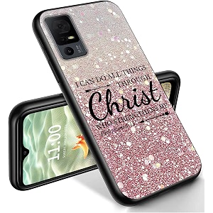ryuithdjp for tcl 40 xe phone case 65634 shiny quote design phone case for tcl 40 xe case tpu stylish protective cover