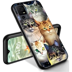 ryuithdjp for tcl 40 xe phone case 65634 cute cats design phone case for tcl 40 xe case tpu stylish protective cover