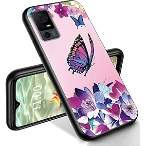 ryuithdjp for tcl 40 xe phone case 65634 butterflies women design phone case for tcl 40 xe case tpu stylish protective cover