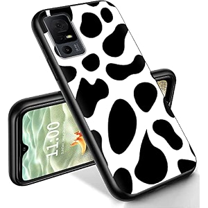 ryuithdjp for tcl 40 xe phone case 65634 cow pint design phone case for tcl 40 xe case tpu stylish protective cover