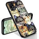 RYUITHDJP for TCL 40 XE Phone Case 6.56" Paw Cat Design, Phone Case for TCL 40 XE Case TPU Stylish Protective Cover