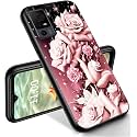 RYUITHDJP for TCL 40 XE Phone Case 6.56" Roses Girl Design, Phone Case for TCL 40 XE Case TPU Stylish Protective Cover