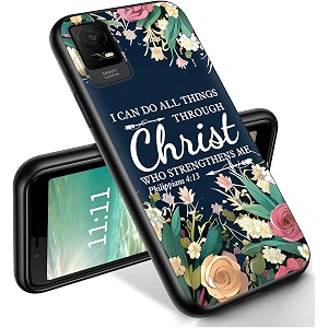 ryuithdjp for tcl ion x phone case 6034 bible quote design phone case for tcl ion x case for tcl ion v case tpu stylish protective cover
