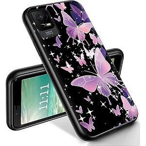 ryuithdjp for tcl ion x phone case 6034 butterflies design phone case for tcl ion x case for tcl ion v case tpu stylish protective cover