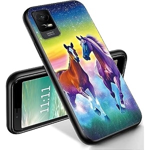 ryuithdjp for tcl ion x phone case 6034 horse design phone case for tcl ion x case for tcl ion v case tpu stylish protective cover