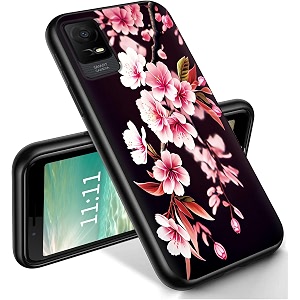 ryuithdjp for tcl ion x phone case 6034 cherry blossom design phone case for tcl ion x case for tcl ion v case tpu stylish protective cover
