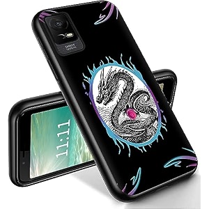 ryuithdjp for tcl ion x phone case 6034 dragon design phone case for tcl ion x case for tcl ion v case tpu stylish protective cover