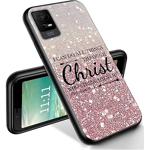 ryuithdjp for tcl ion x phone case 6034 shiny quote design phone case for tcl ion x case for tcl ion v case tpu stylish protective cover