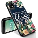 RYUITHDJP for TCL ION X Phone Case 6.0" Bible Quote Design, Phone Case for TCL ION X Case, for TCL ION V Case TPU Stylish Protective Cover