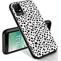 RYUITHDJP for TCL ION X Phone Case 6.0" Black White Spot Design, Phone Case for TCL ION X Case, for TCL ION V Case TPU Stylish Protective Cover