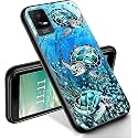 RYUITHDJP for Blu View 3 Phone Case 6"(B140DL) Forest Design, Phone Case for Blu View 3 Case TPU Stylish Protective Cover