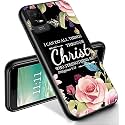 RYUITHDJP for TCL ION X Phone Case 6.0" Christian Flowers Design, Phone Case for TCL ION X Case, for TCL ION V Case TPU Stylish Protective Cover