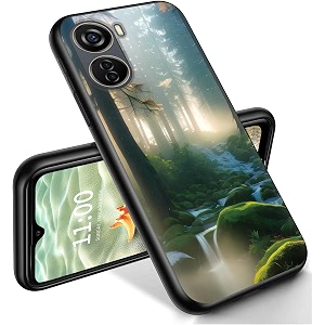 ryuithdjp for zte axon 40 lite phone case 6634 forest design phone case for zte axon 40 lite case tpu stylish protective cover