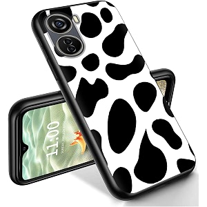 ryuithdjp for zte axon 40 lite phone case 6634 cow pint design phone case for zte axon 40 lite case tpu stylish protective cover