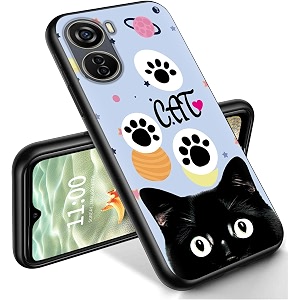 ryuithdjp for zte axon 40 lite phone case 6634 cat cute design phone case for zte axon 40 lite case tpu stylish protective cover