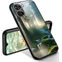 RYUITHDJP for ZTE Axon 40 Lite Phone Case 6.6" Forest Design, Phone Case for ZTE Axon 40 Lite Case TPU Stylish Protective Cover