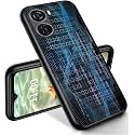 RYUITHDJP for ZTE Axon 40 Lite Phone Case 6.6" Number Design, Phone Case for ZTE Axon 40 Lite Case TPU Stylish Protective Cover