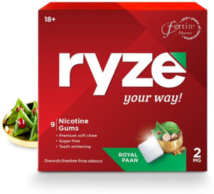 Ryze NRT 2mg Royal Paan Gums Single