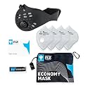 RZ Mask - M1 Neoprene Economy Value Pack - Reusable Dust Mask for Woodworking, Sanding, Construction, Mowing & ATV - Large - Black