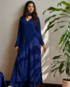 S B Senjaliya Women Kurta Palazzo Dupatta