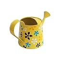 Watering Can 2.5 Litre Indoor Outdoor Home Gardening, Plants Watering can Metal Polka planters Round Metal for Plants &amp; Flowers Decorative Garden Water Can with Handle