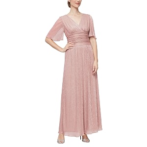 S.L. Fashions Womens Long A-line Mother of