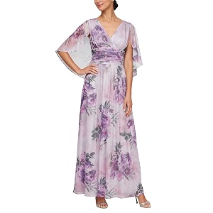 S.L. Fashions Womens Long A-line Mother of