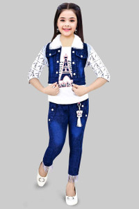 S MONI DRESSES Girls PartyFestive Top Jeans