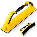 S SATC 2-3/4" x 15-3/4" Adjustable Radius Longboard Flexible Sanding Blocks with Hook & Loop Backing and PSA Sandpaper Conversion Adapter Pad for Sanding Auto Body Woodworking
