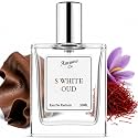 S White Oud 50ml EDP Unisex Luxury Perfume | Fresh Spicy Oud Amber Scent for Men &amp; Women | Intense Long Lasting Travel Size Gift