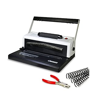 coilbind s25a spiral coil binding machine - 41 pitch  20 sheet capacity