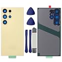 S24 Ultra Rear Back Glass Replacement for Galaxy S24 Ultra +Tool,YellowGold