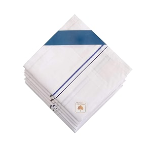 S4S 100 Cotton Premium Handkerchiefs for Men