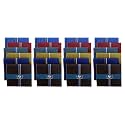 S4S Men's 100% Cotton Essential Handkerchiefs/Hankies for Men