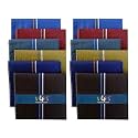 S4S Men's 100% Cotton Essential Handkerchiefs/Hankies for Men