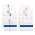 S4S Men's 100% Cotton Essential Handkerchiefs/Hankies for Men