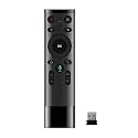 S5 Voice Remote, 2.4G Wireless Infrared Remote Control with 6 Axis Gyroscope and IR Learning, Air Fly Mouse with Voice Input for Original Android TV Box/Android TV/PC/Smart TV