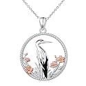 S925 Sterling Silver Cute Animal Pendant Necklace for Women Jewelry
